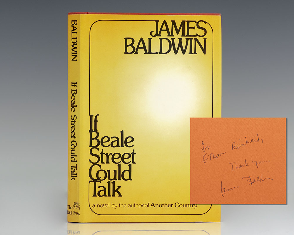 If Beale Street Could Talk James Baldwin First Edition Signed