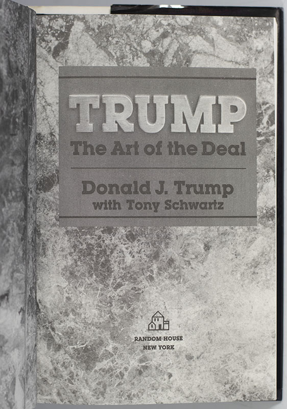 Trump: The Art of the Deal.