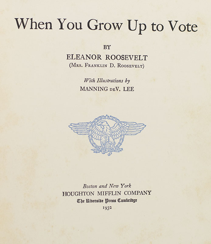 When You Grow Up to Vote.