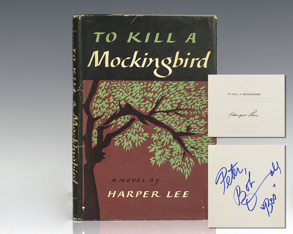 To Kill a Mockingbird Harper Lee First Edition Signed