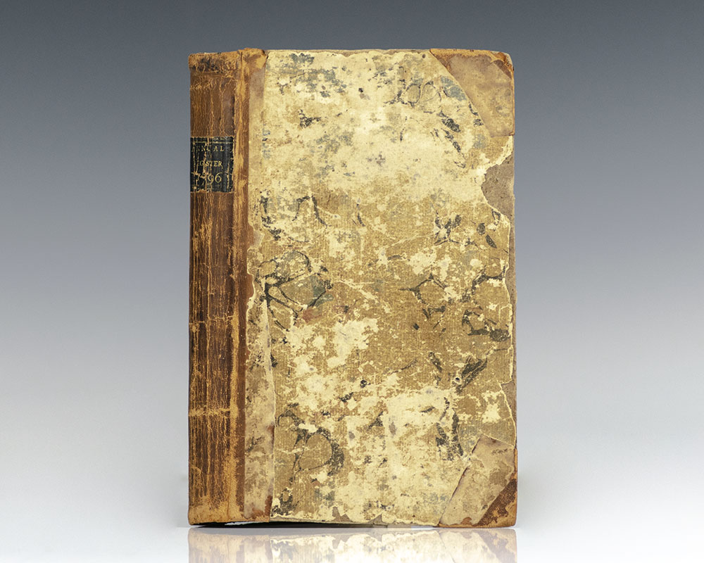 The American Annual Register, or, Historical Memoirs of the United States, for the Year 1796.