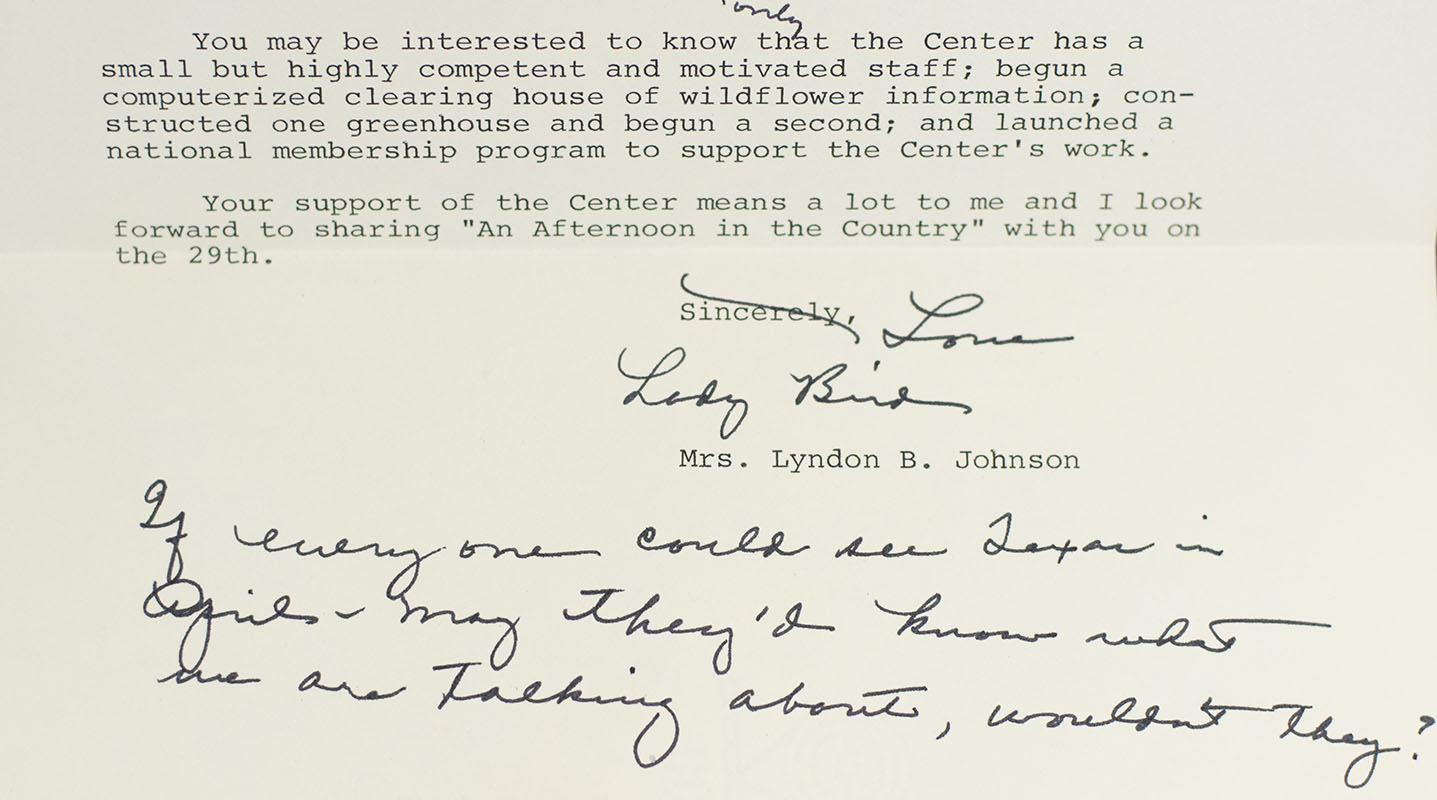 Lloyd Millard Bentsen Autograph Letter Archive.