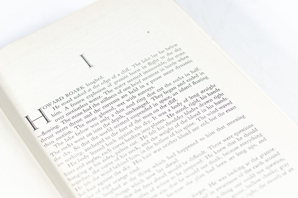 The Fountainhead.