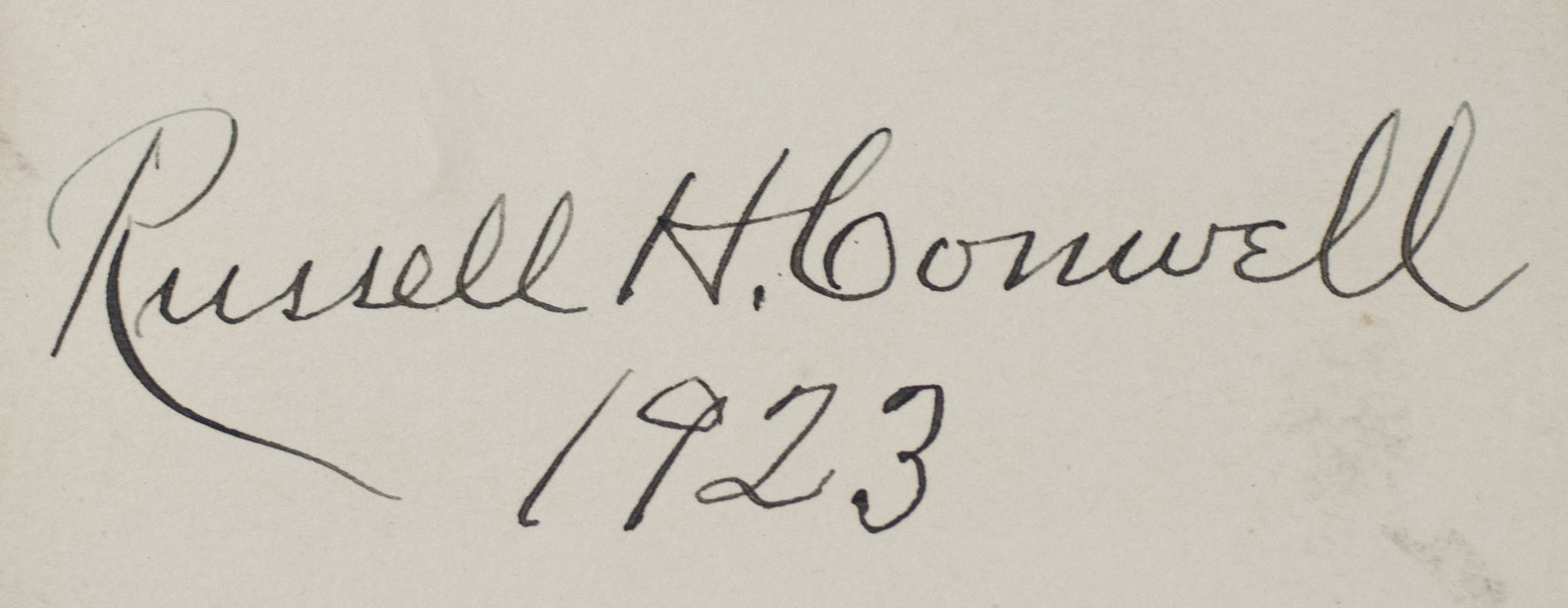 19th and 20th Century American Clergymen Autograph and Signed Letter Collection.