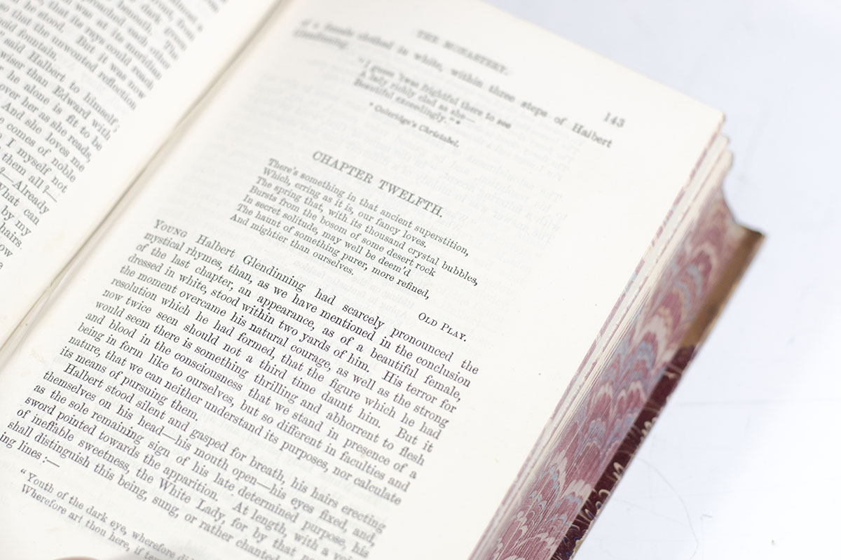 Waverly Novels. [Waverley: or 'Tis Sixty Years Since, Guy Mannering, The Antiquary, Rob Roy, Ivanhoe, Kenilworth, The Pirate, The Fortunes of Nigel, Peveril of the Peak, Quentin Durward, St. Ronan's Well, Redgauntlet, The Betrothed, Talisman, Woodstock, or, the Cavalier, Chronicles of the Canongate, The Fair Maid Of Perth, Anne of Geierstein.