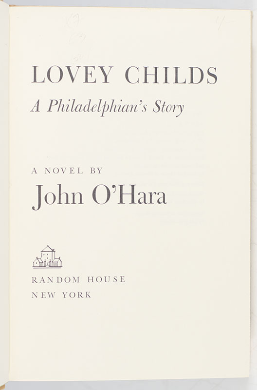 Lovey Childs: A Philadelphian's Story.