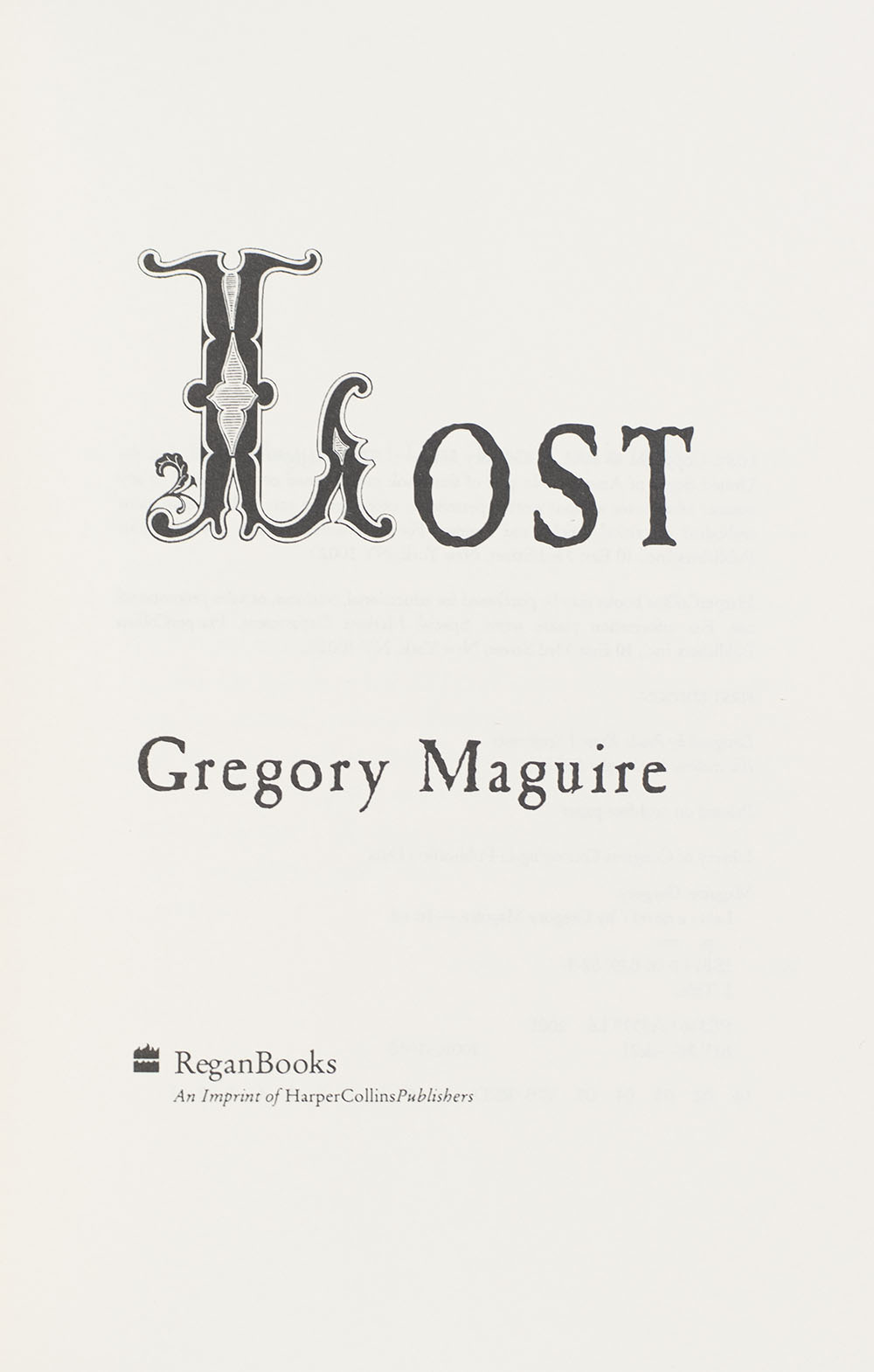 Lost.