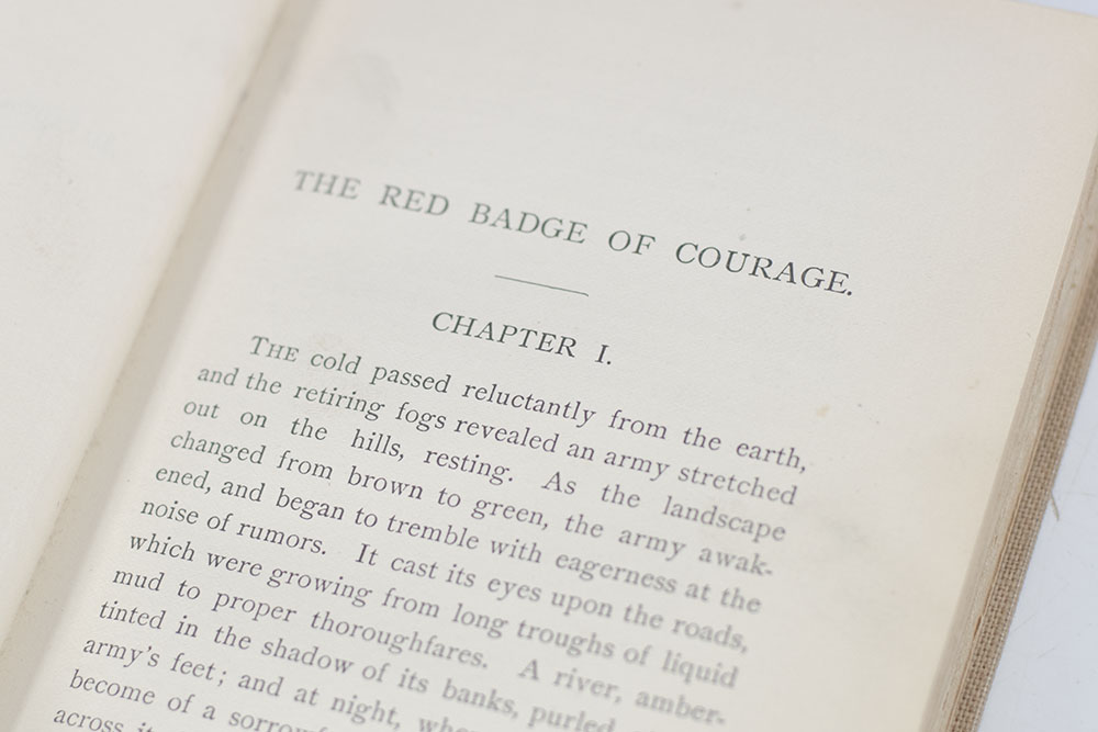 The Red Badge of Courage.