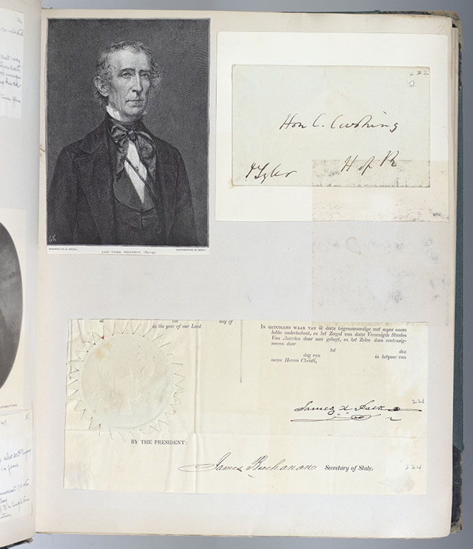 Autograph Album of the Presidents and Cabinet Officials of the United States of America.