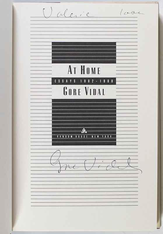 At Home: Essays 1982-1988.