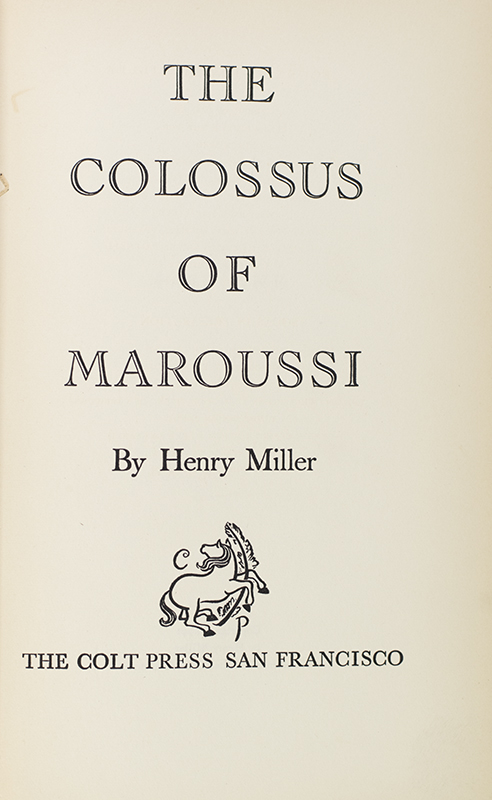The Colossus of Maroussi.