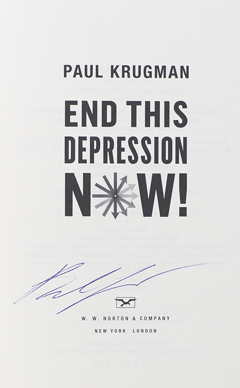End This Depression Now!