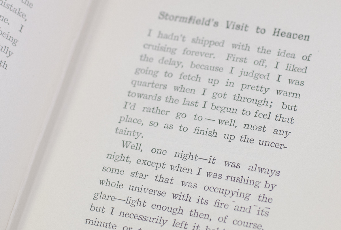 Extract From Captain Stormfield's Visit to Heaven.