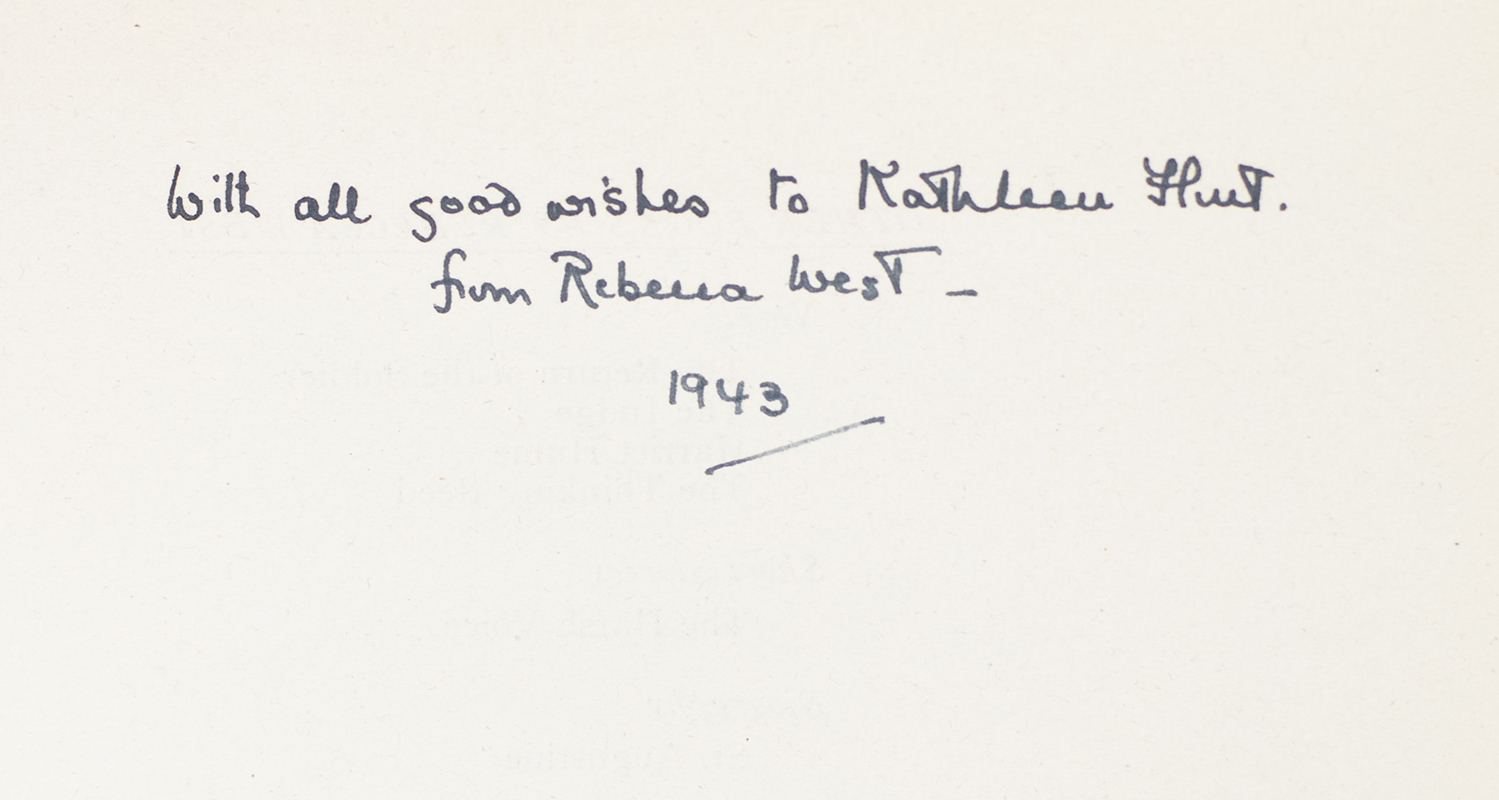 Black Lamb and Grey Falcon: The Record of a Journey Through Yugoslavia in 1937.