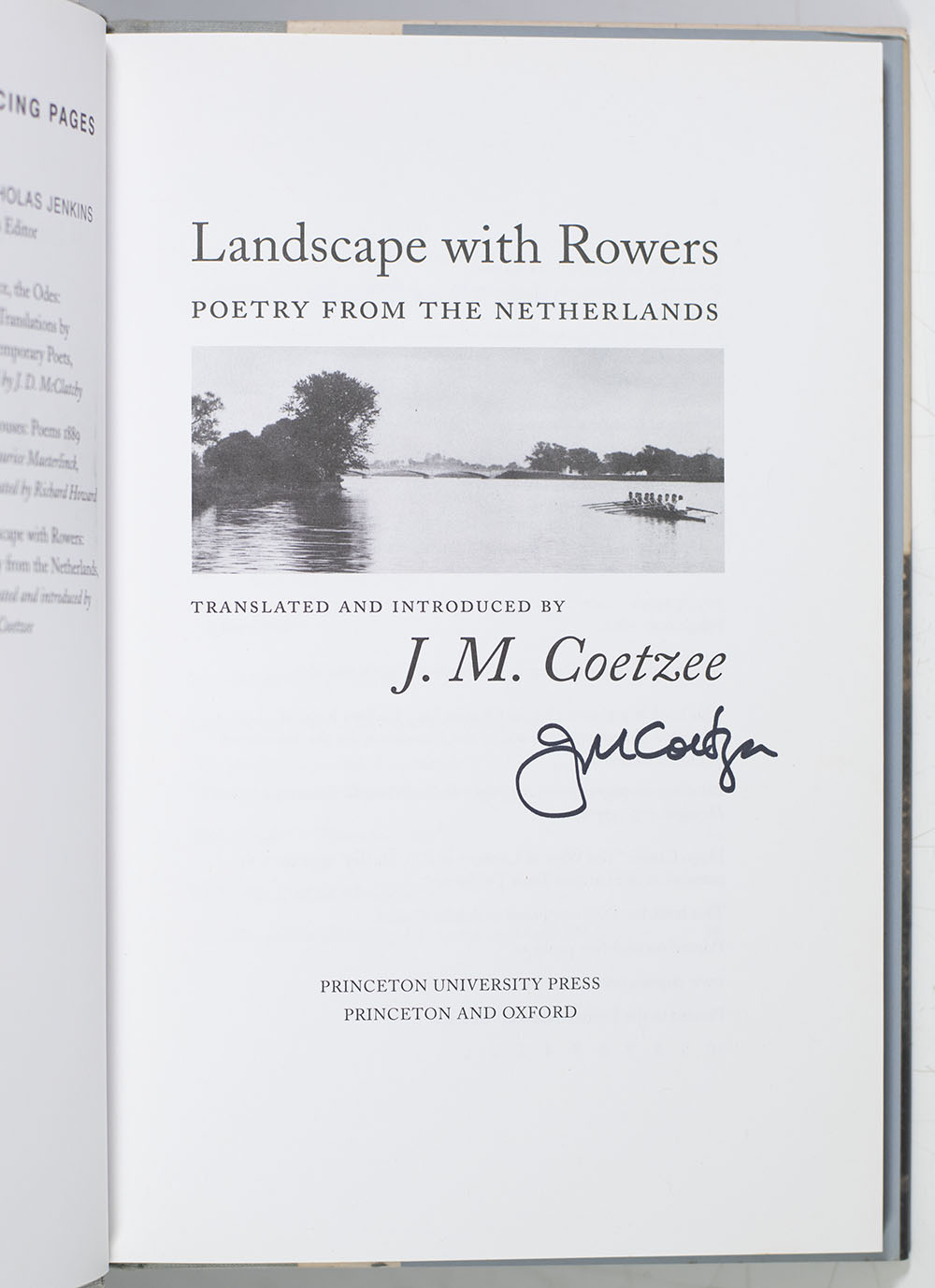 Landscape with Rowers: Poetry from the Netherlands.