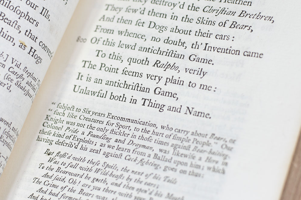 Hudibras, In Three Parts, Written in the Time of The Late Wars: Corrected and Amended. With Large Annotations, and a Preface, by Zachary Grey, L.L.D. Adorn'd with a new Set of Cuts.