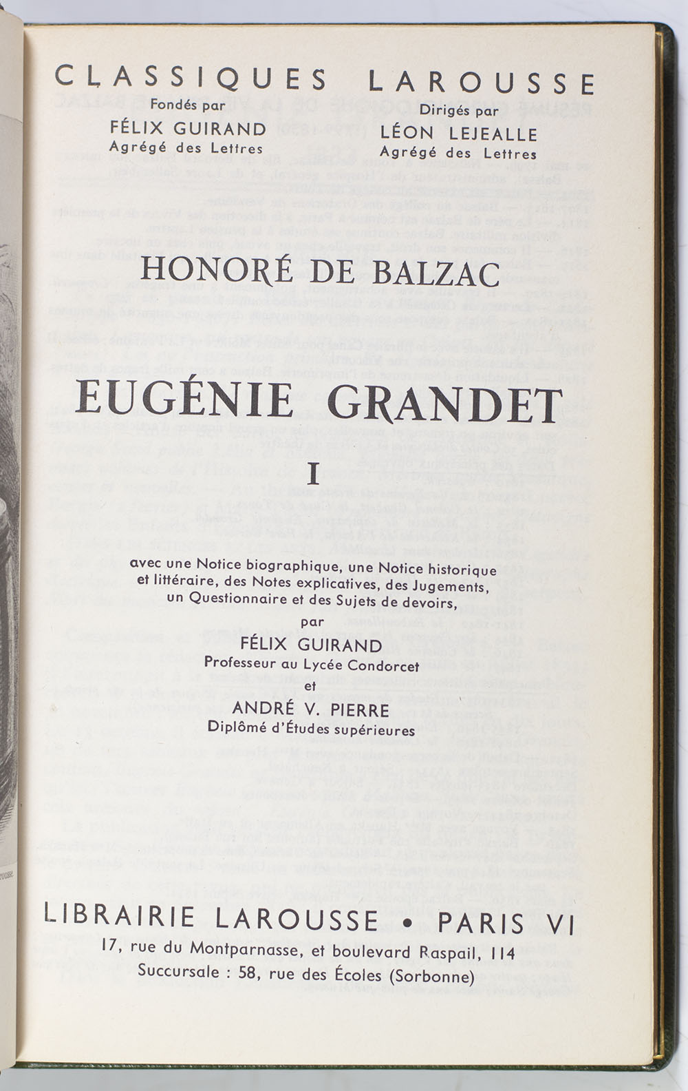 Eugenie Grandet I.