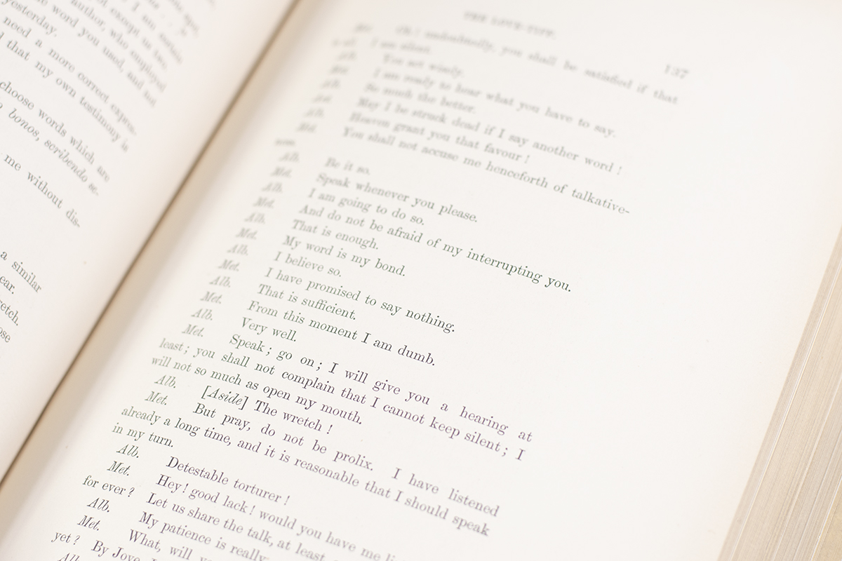 The Dramatic Works of Moliere.