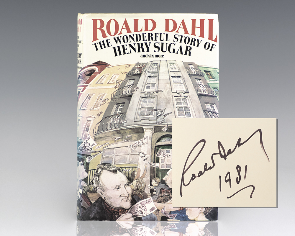 The Wonderful Story of Henry Sugar Roald Dahl First Edition Quentin Blake