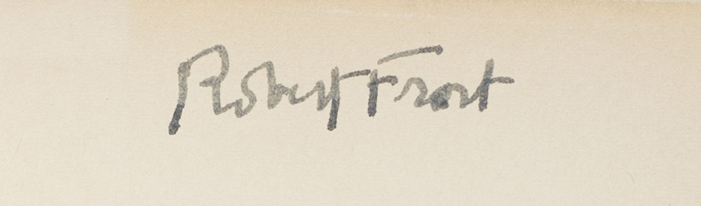 Collected Poems of Robert Frost.