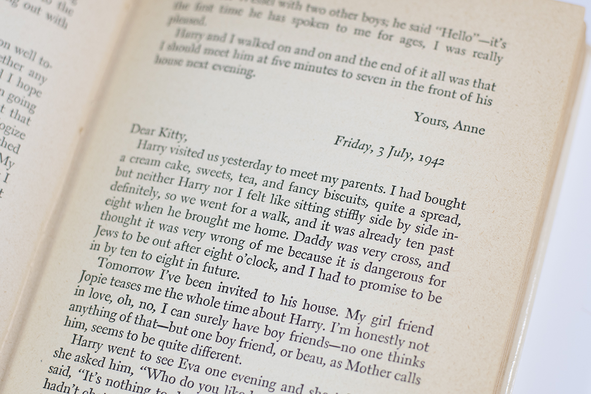 Anne Frank: The Diary of a Young Girl.