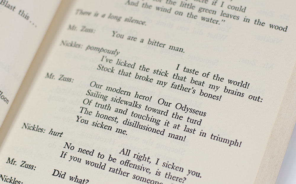 J.B. A Play in Verse by Archibald MacLeish.