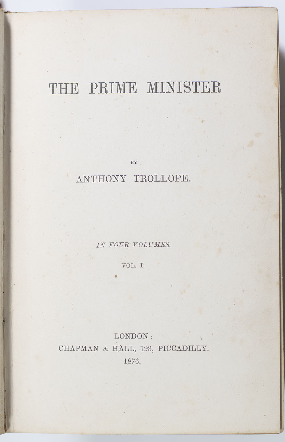 The Prime Minister.