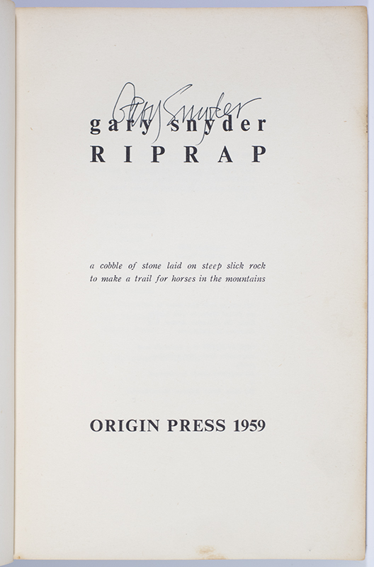 Riprap.