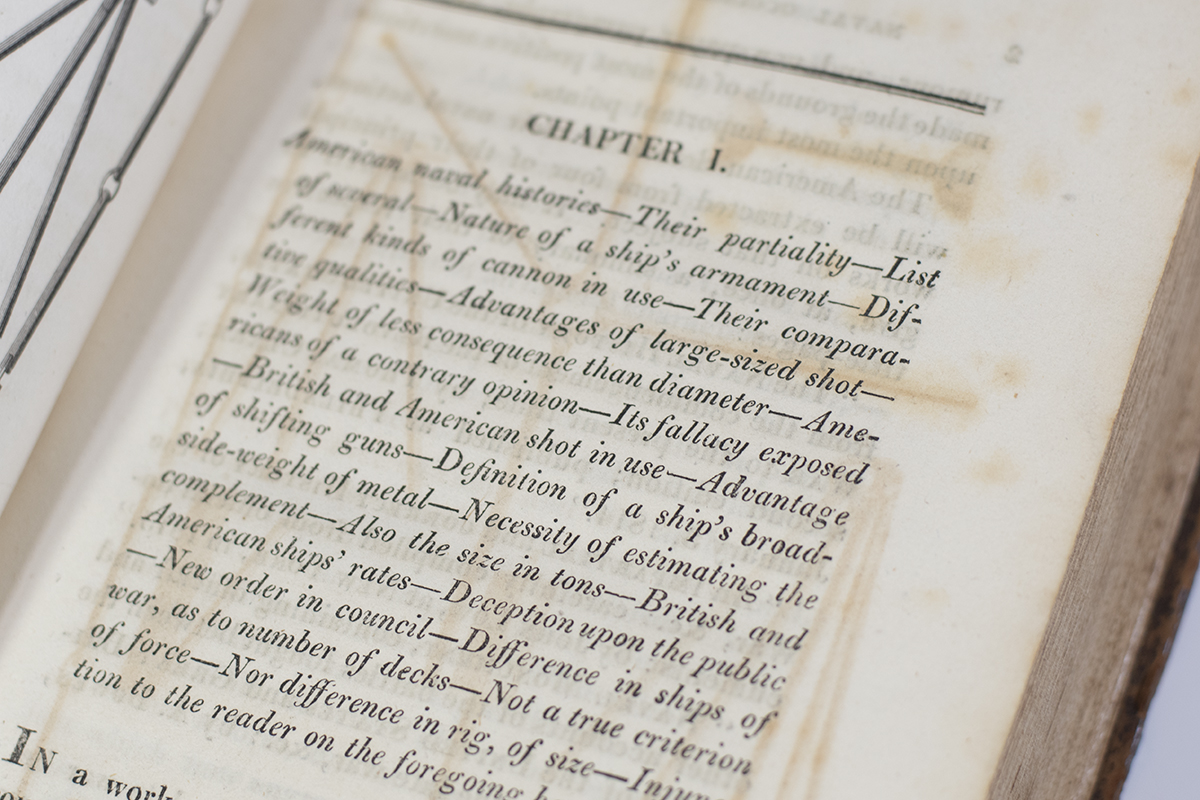 A Full and Correct Account of the Chief Naval Occurrences of the Late War Between Great Britain and The United States of America; Preceded by a Cursory Examination of the American Accounts of Their Naval Actions Fought Previous to That Period.