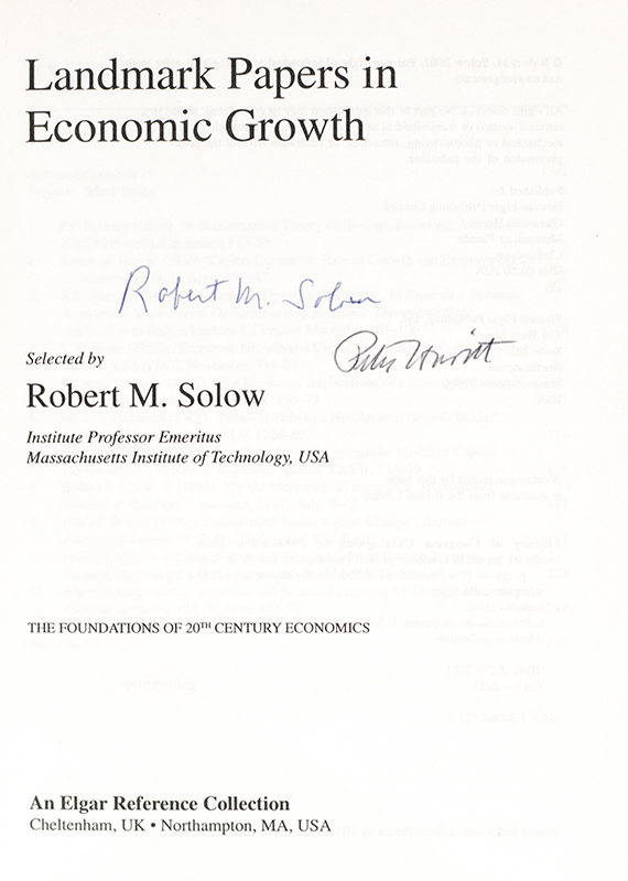 Landmark Papers in Economic Growth.