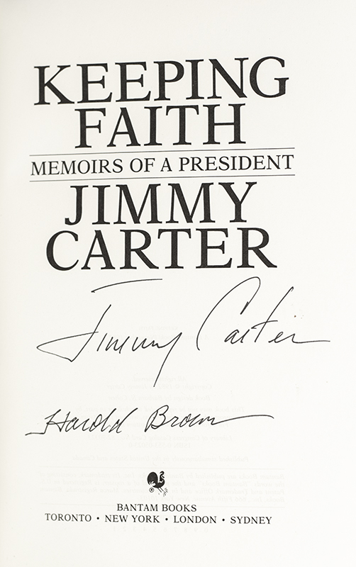 Keeping Faith: Memoirs of a President.