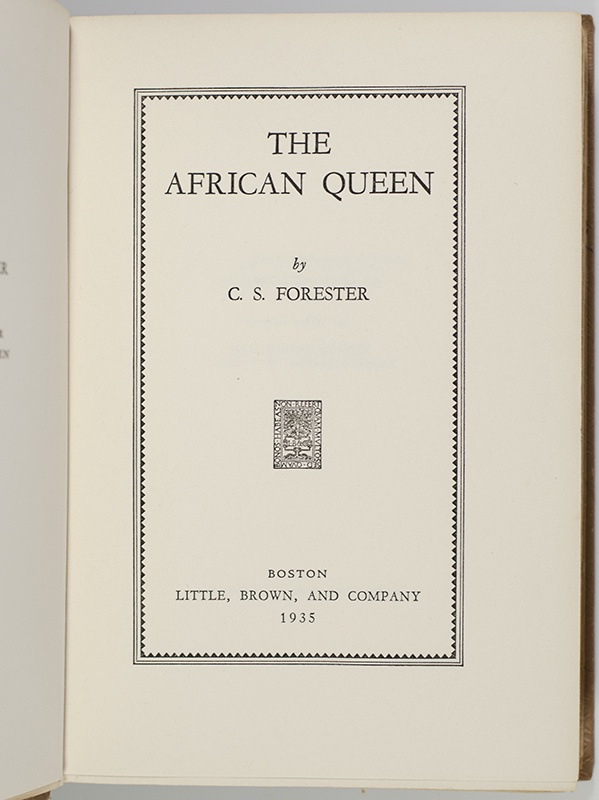 The African Queen.