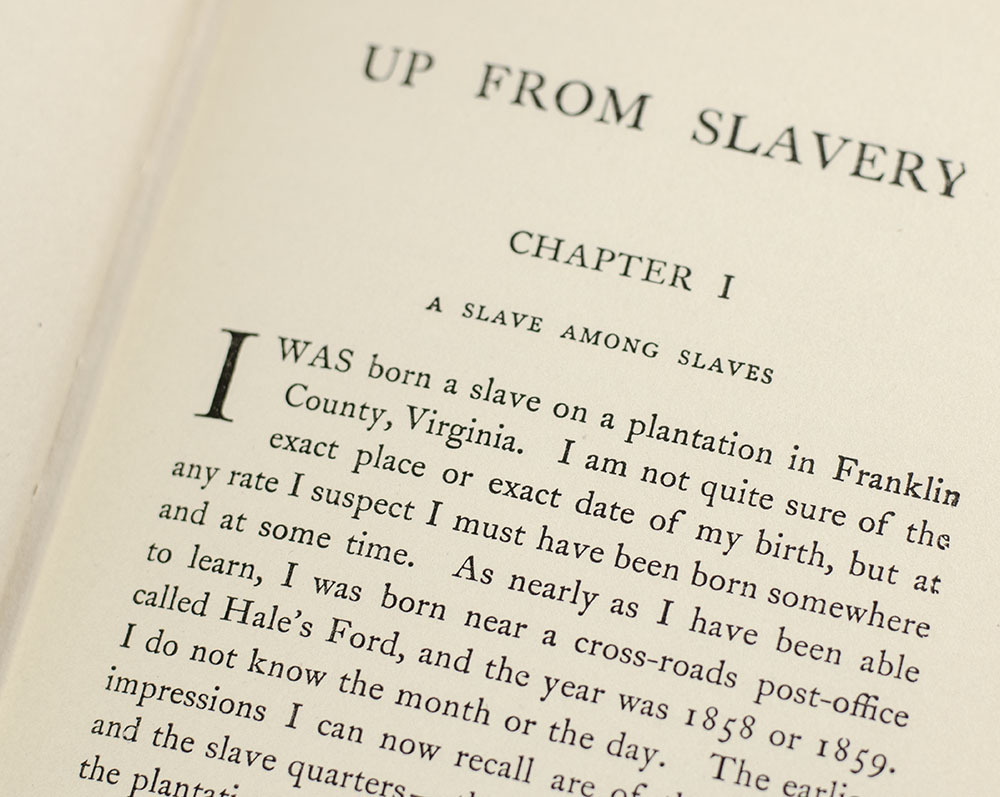 Up From Slavery. An Autobiography.