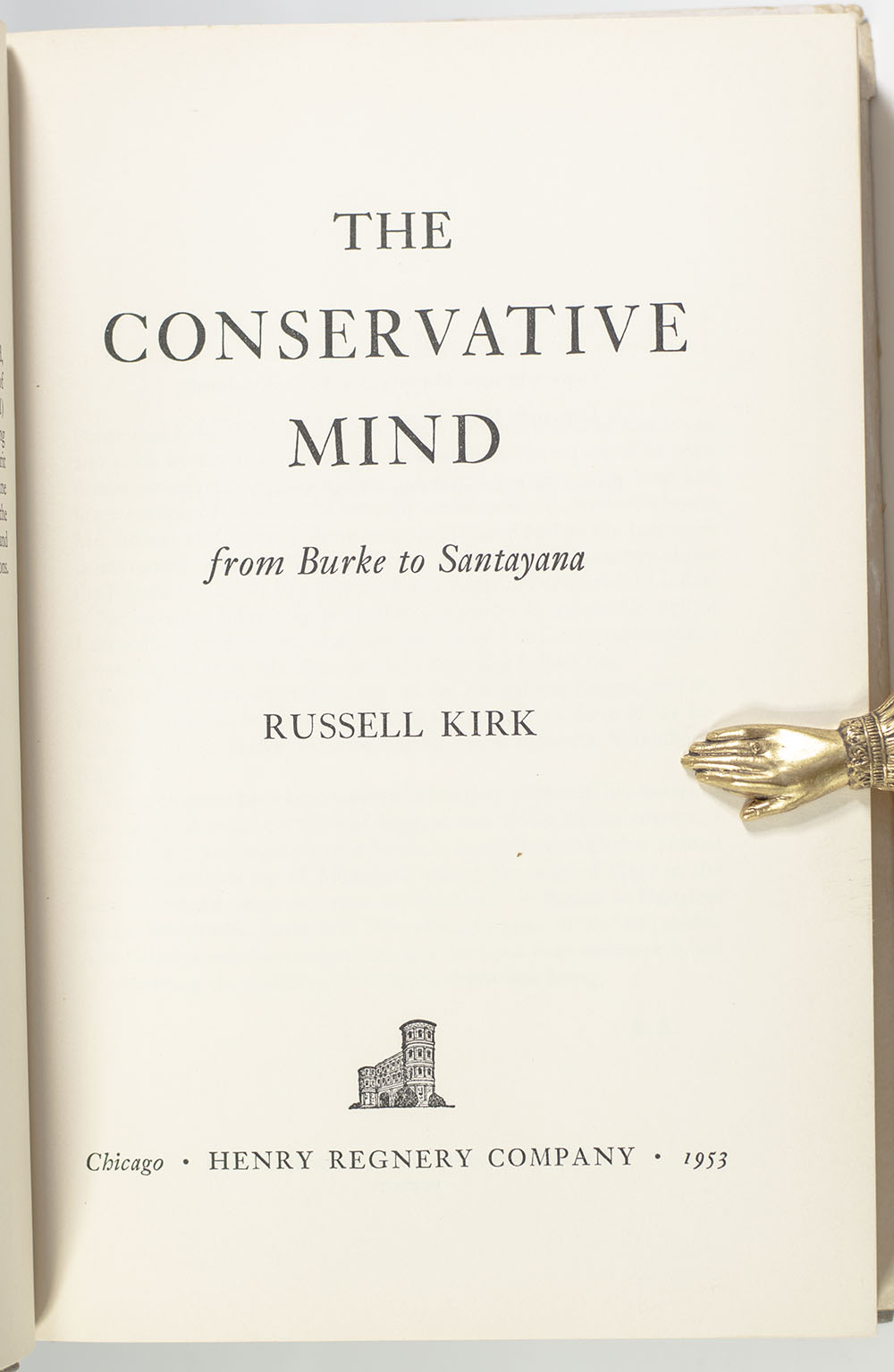 The Conservative Mind: From Burke to Eliot.