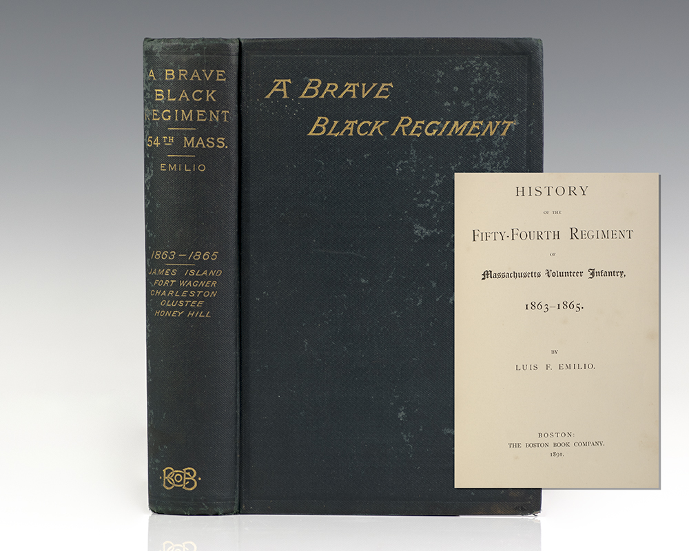 A Brave Black Regiment: History of the Fifty-Fourth Regiment of ...