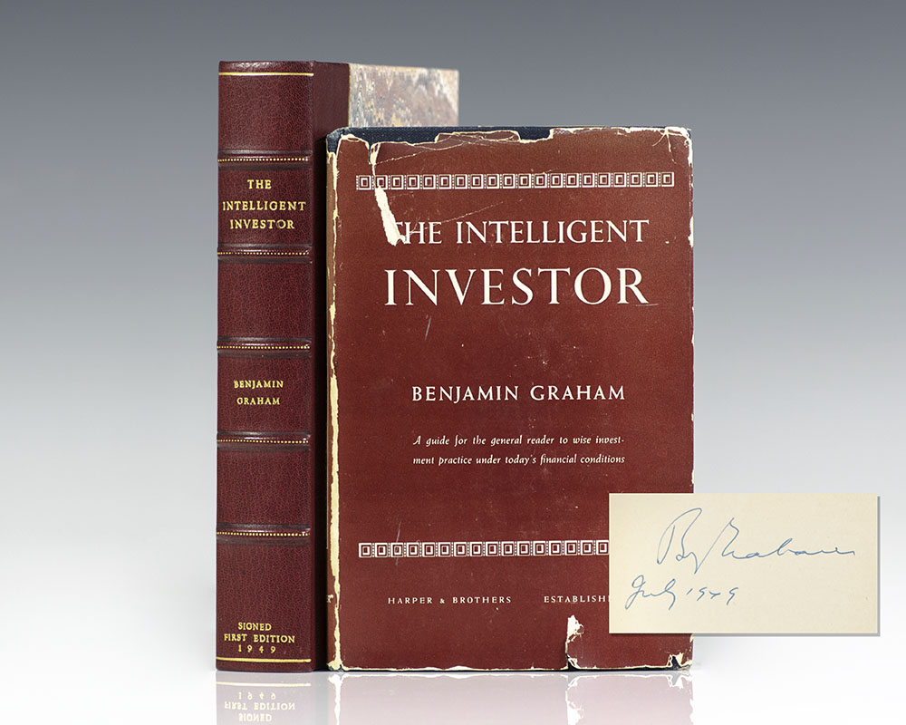 The Intelligent Investor Benjamin Graham First Edition Rare Investment