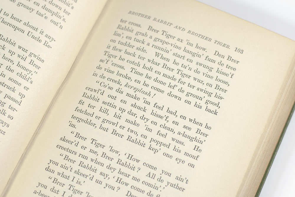 Uncle Remus and His Friends: Old Plantation Stories, Songs, and Ballads with Sketches of Negro Character.
