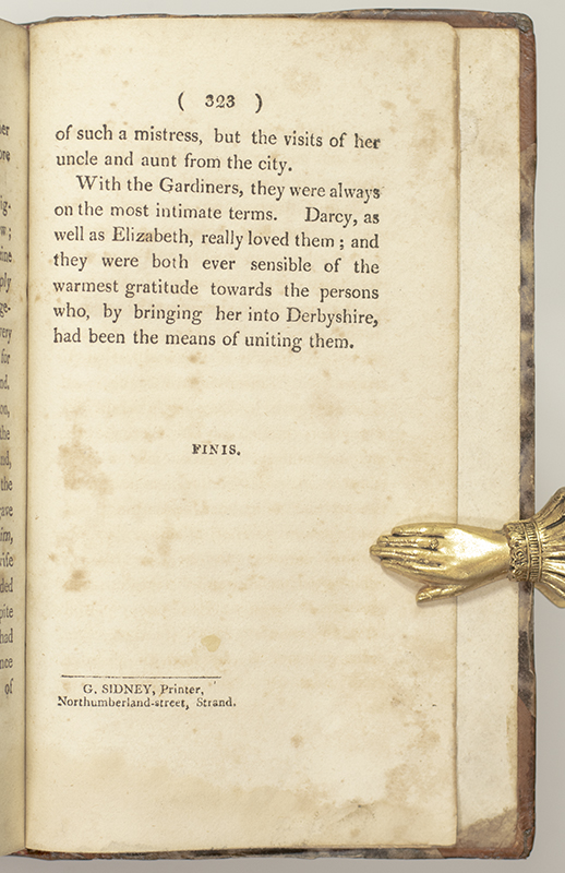 Pride and Prejudice.