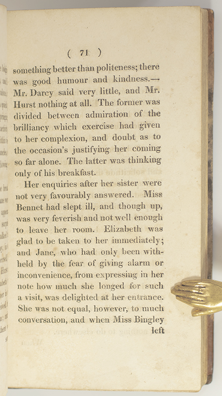 Pride and Prejudice.