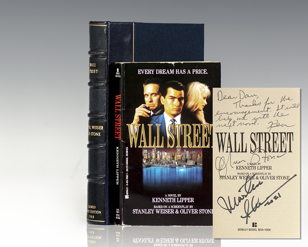 Wall Street. - Raptis Rare Books | Fine Rare and Antiquarian First