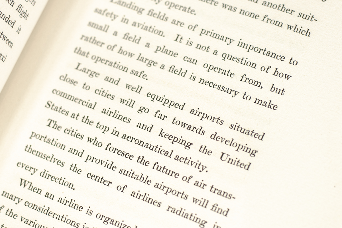 Large and well equiped airports