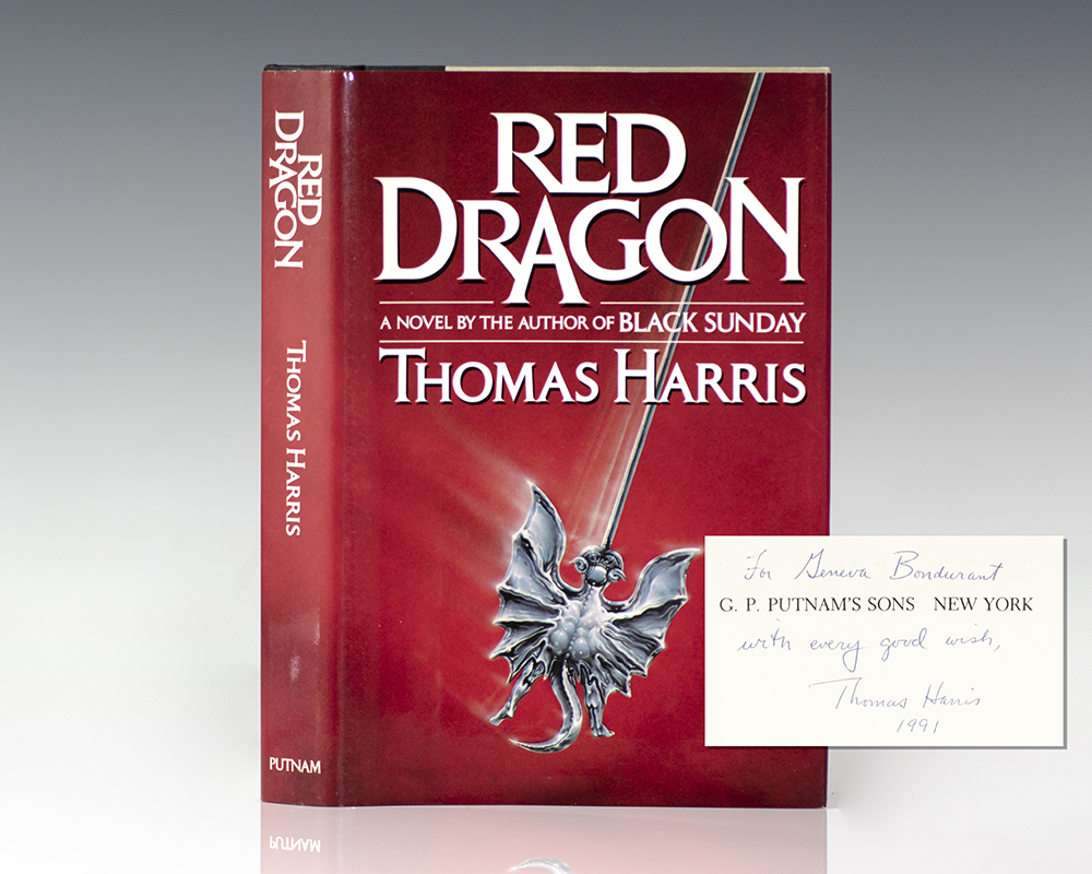 Red Dragon Thomas Harris First Edition Signed