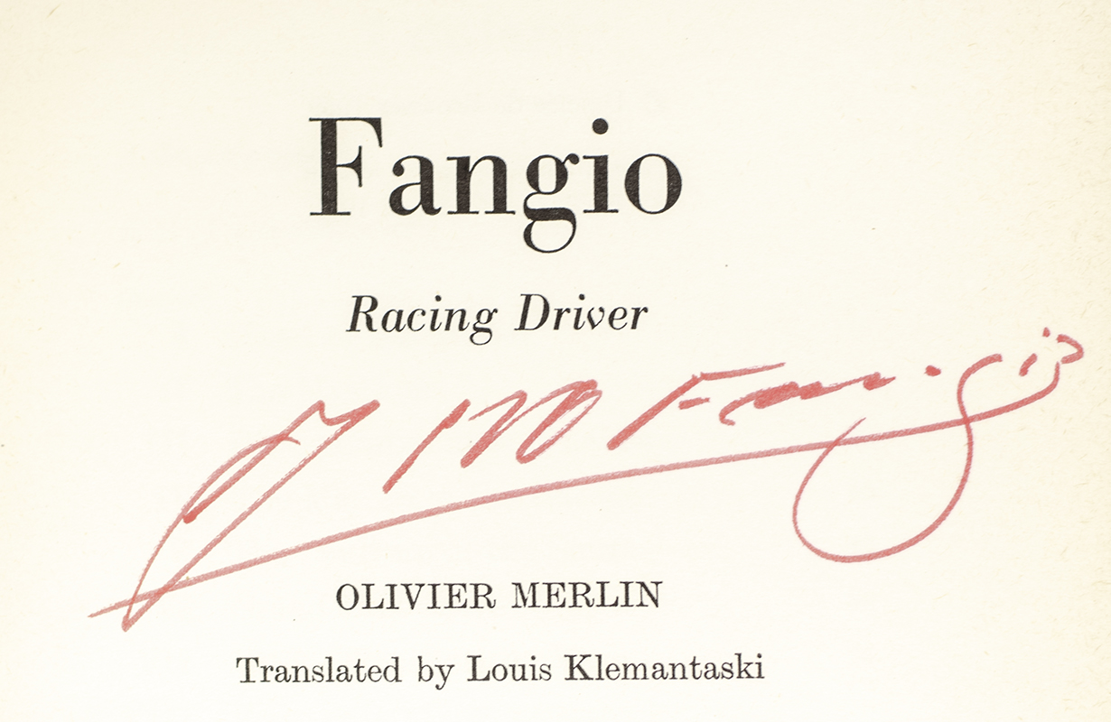 Fangio: Racing Driver.