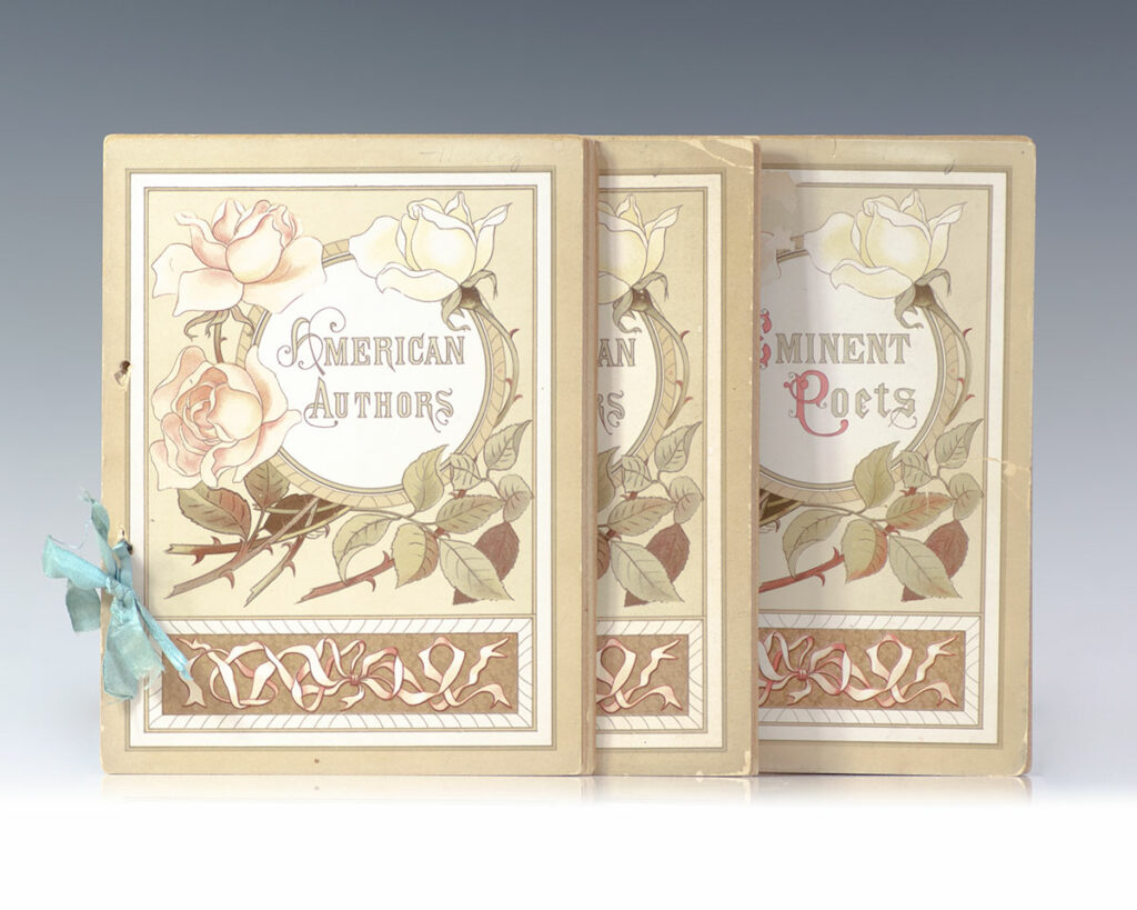 Souvenir of Eminent Poets and American Authors Series I & II.