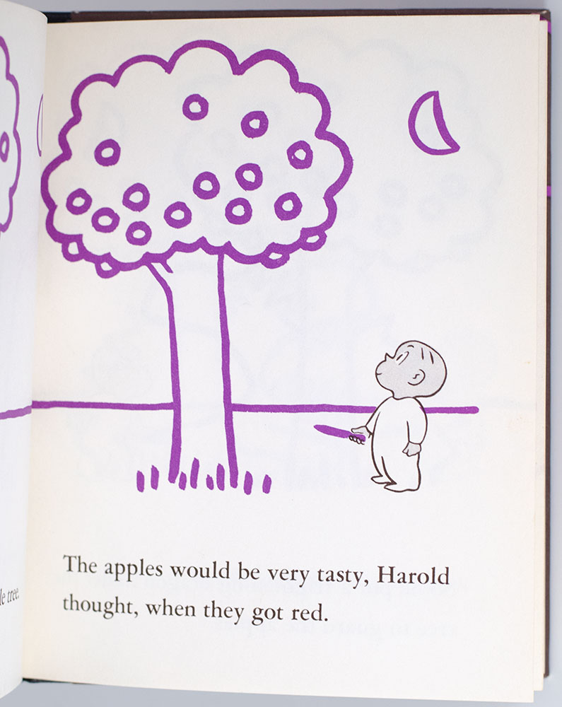 Harold and the Purple Crayon.