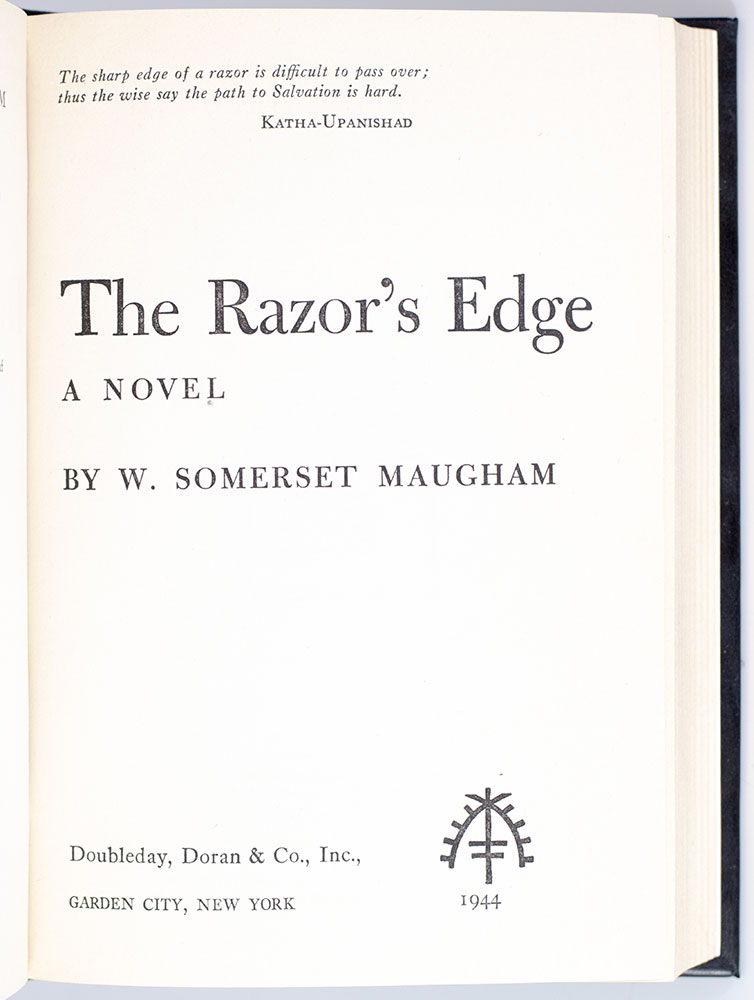 The Razor's Edge.