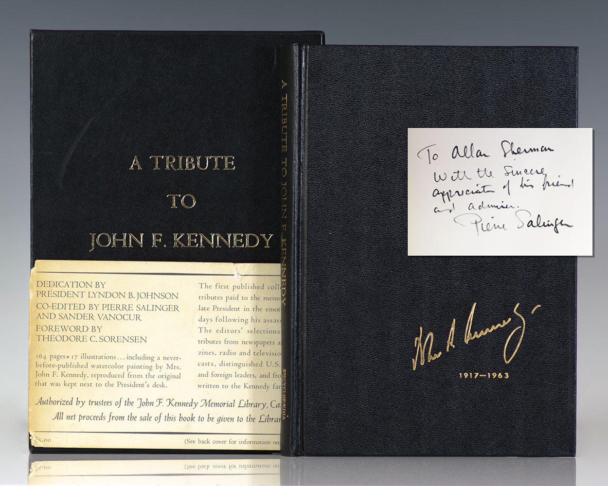 A Tribute to John F. Kennedy. - Raptis Rare Books | Fine Rare and