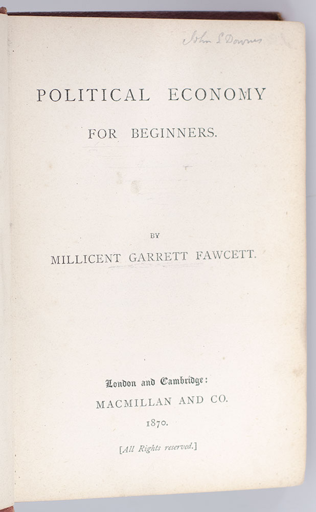 Political Economy For Beginners.