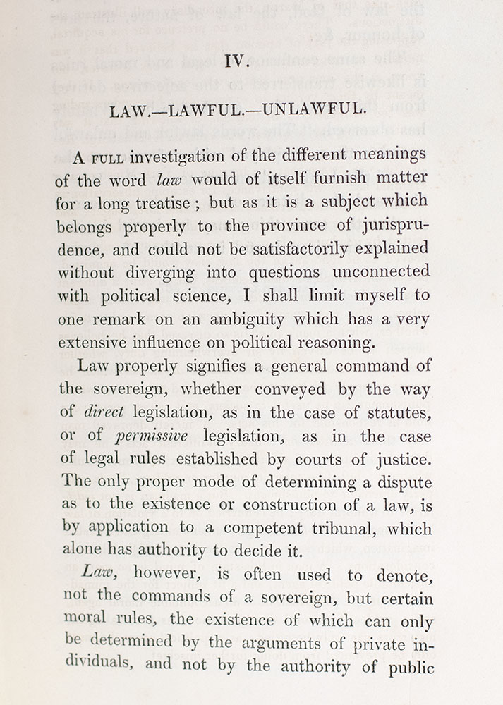 Remarks on The Use and Abuse of Some Political Terms.