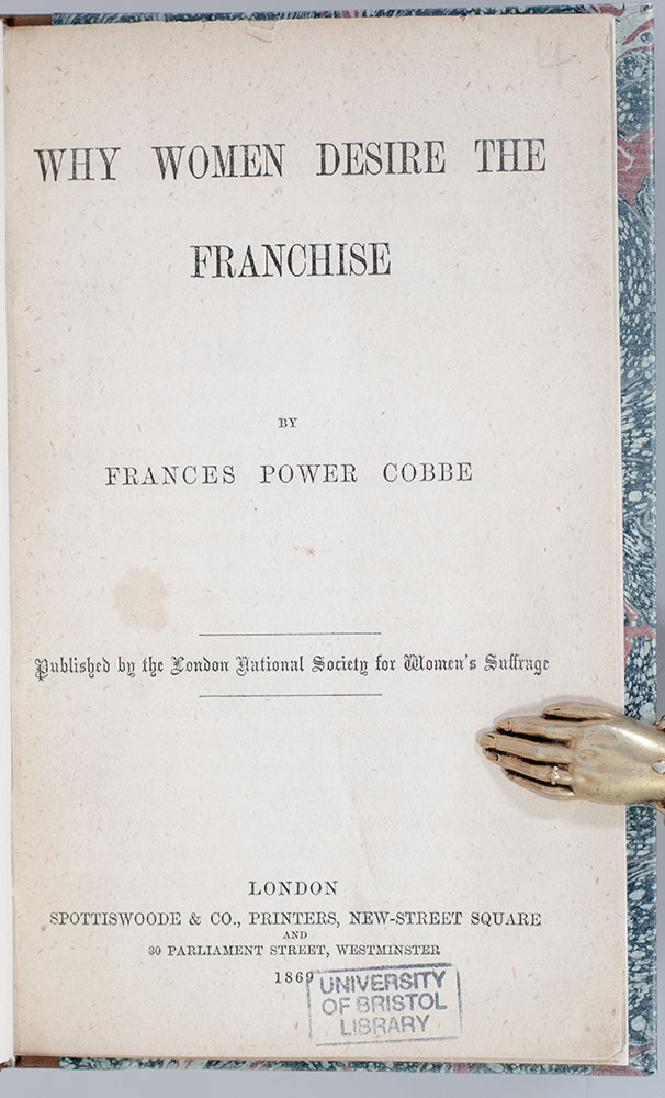 Why Women Desire The Franchise.